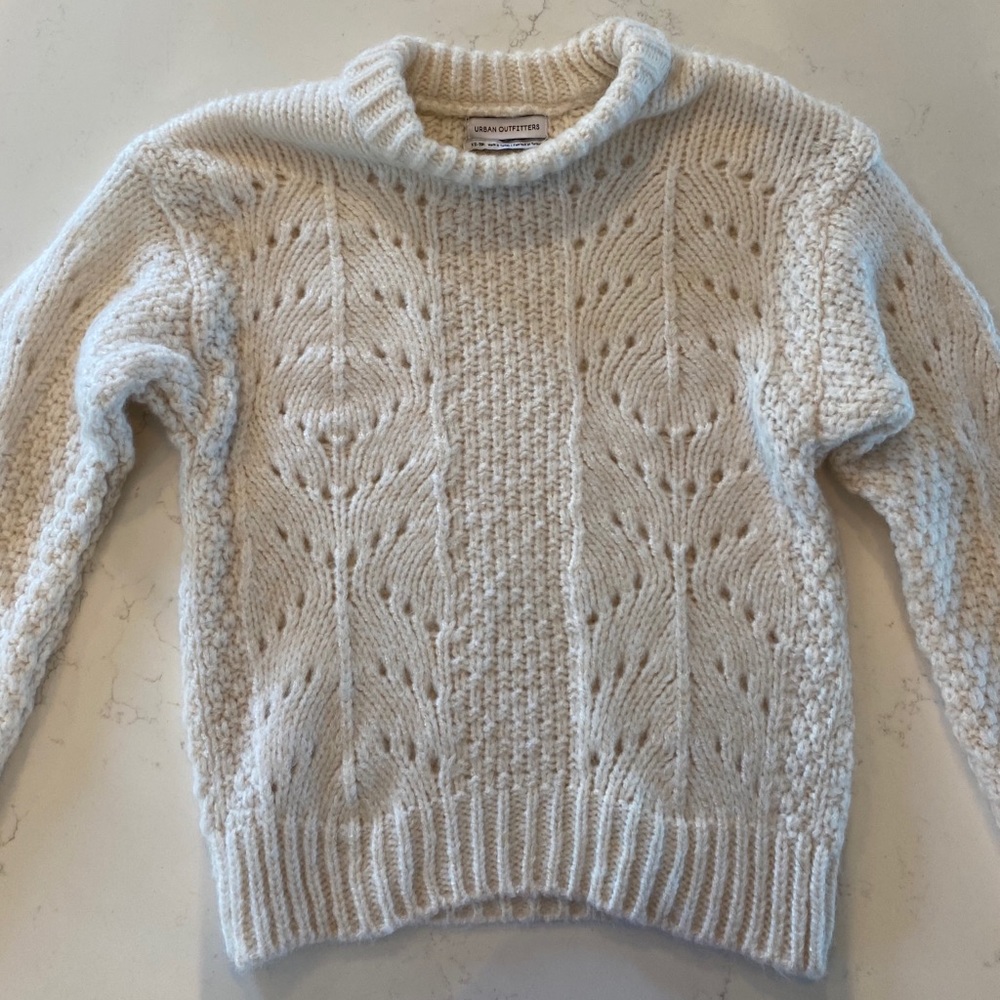 Urban Outfitters white sweater